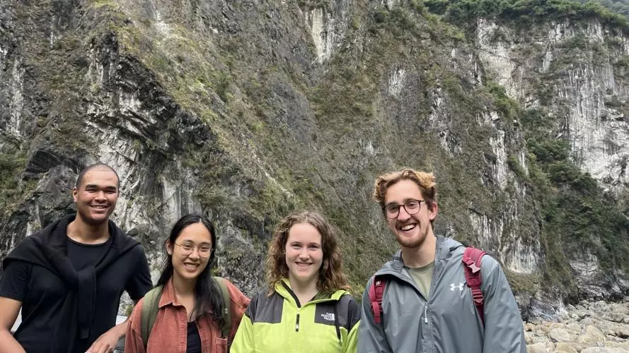 CCRP students in Taiwan