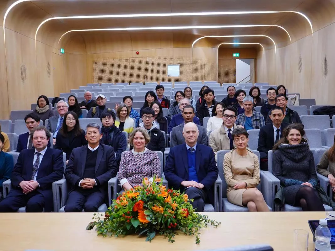 group photo ots launch