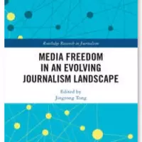 Book cover: Media Freedom in an evolving journalism landscape